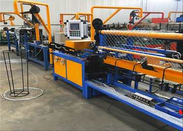 High Speed Fully Automatic Chain Link Fence Machine For Playground Fence
