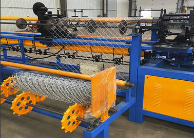 High Speed Fully Automatic Chain Link Fence Machine For Playground Fence